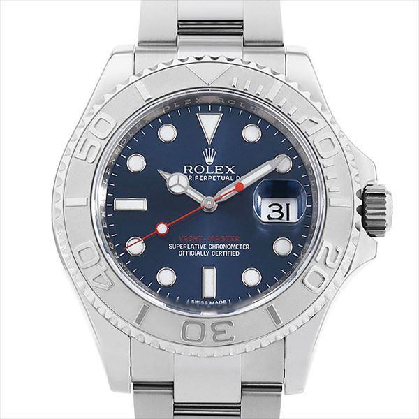 ロレックス ヨットマスター ロレジウム 116622 ブルー ランダムシリアル 中古 メンズ 腕時計
