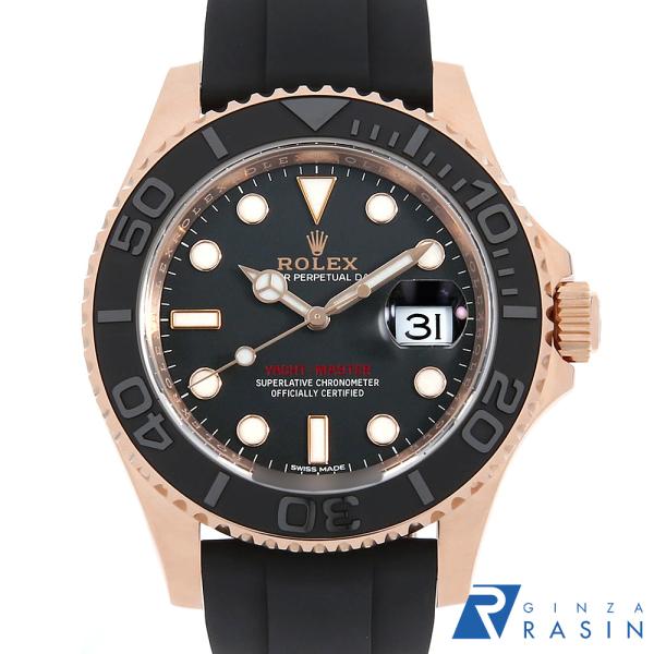 ロレックス ヨットマスター40　 116655 ブラック ランダム番 中古 メンズ 腕時計