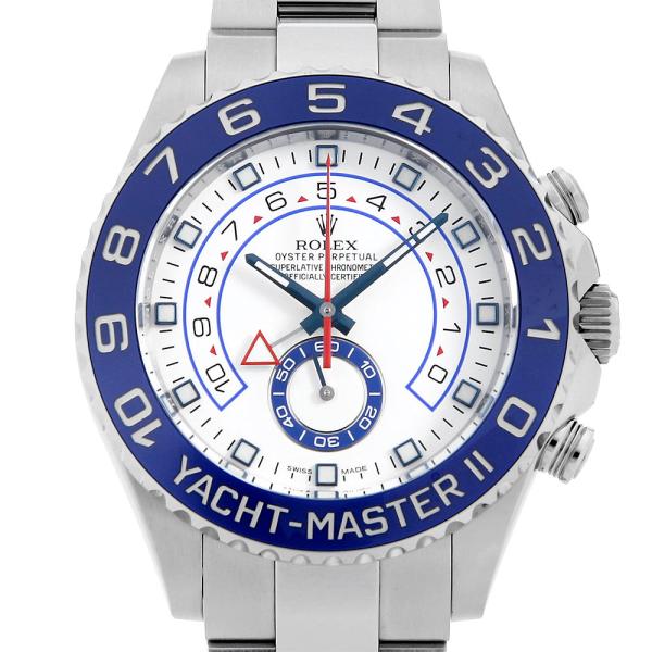 ロレックス ヨットマスターII 116680 ホワイト ランダム番 中古 メンズ 腕時計
