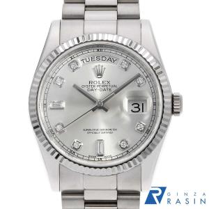ROLEX（ロレックス） デイデイト 118206 アイスブルー ローマ Z番 中古