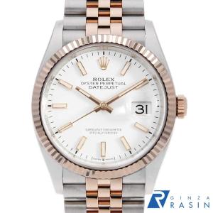 ROLEX（ロレックス） デイトジャスト36 VI/IXダイヤ 126234 シルバー