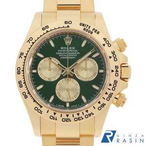 ロレックス コスモグラフ デイトナ 126508 グリーン ×ゴールデン ランダム番 中古 メンズ 腕時計 09NJROAU0077