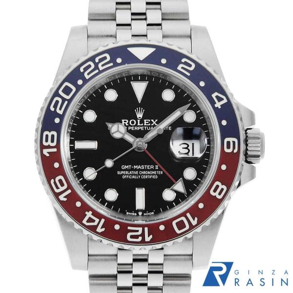 ロレックス GMTマスターII 126710BLRO ブラック 5列 ジュビリーブレス ランダム番 ...