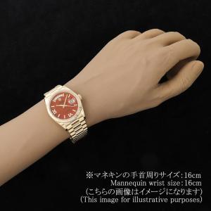 ロレックス デイデイト36 パヴェダイヤインデ...の詳細画像5