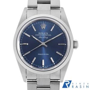 ROLEX（ロレックス） エアキング 14000(A) SS メンズ時計 ブラック