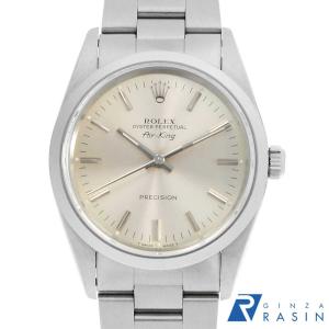 ROLEX（ロレックス） エアキング 14000M(K) SS メンズ時計 ブラック