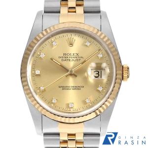 ROLEX（ロレックス） 【保証書付】ロレックス デイトジャスト 16233 YG