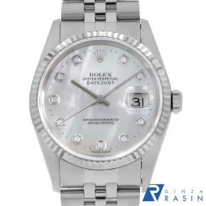 ROLEX（ロレックス） デイトジャスト36 126233 ホワイト ローマ 5列