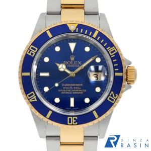 ROLEX（ロレックス） サブマリーナ デイト 16618 ブルー オール