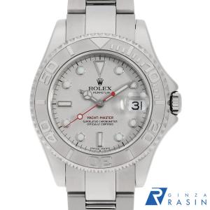 中古 ロレックス ROLEX 68623 U番(1997年頃製造) ホワイト ユニセックス 腕時計 ROLEX】ロレックス『ヨットマスター ロレゾール』68623 U番'97年頃製
