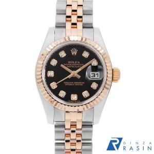 ROLEX（ロレックス） デイトジャスト 10Pダイヤ 69173G ブルー S番