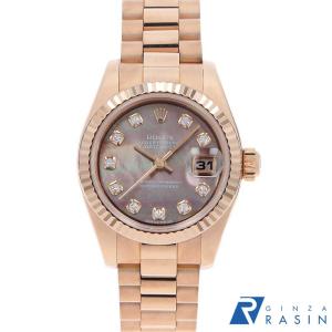 ROLEX（ロレックス） デイトジャスト 179174NR ホワイトシェル 5列