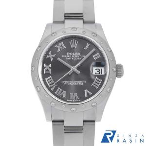 ロレックス ROLEX デイトジャスト31 278240 ダークグレー ステンレススチール 自動巻き ユニセックス 腕時計 ロレックス / ROLEX デイトジャスト デイトジャスト 31 ダークグレー