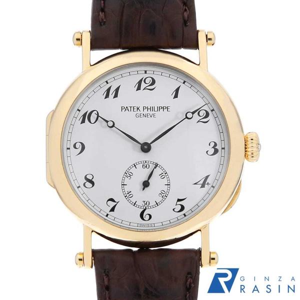パテックフィリップ カラトラバ オフィサー  150周年記念モデル 3960J 中古 メンズ 腕時計...