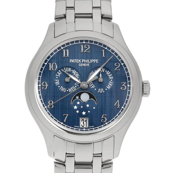 パテックフィリップ アニュアルカレンダー ムーンフェイズ 4947/1A-001 中古 メンズ 腕時...
