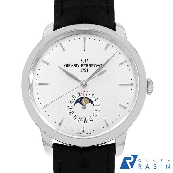 ジラールペルゴ 1966 デイト&amp;ムーンフェイズ 49545-11-131-BB60 中古 メンズ ...