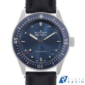 ブランパン フィフティファゾムス バチスカーフ 5100-1140-O52A 中古 メンズ 腕時計 006XBPAU0016