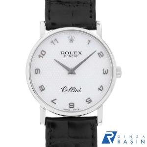 ☆tkbrさま専用です☆ ROLEX（ロレックス） チェリーニ タイム 50505 ホワイト バー ランダム