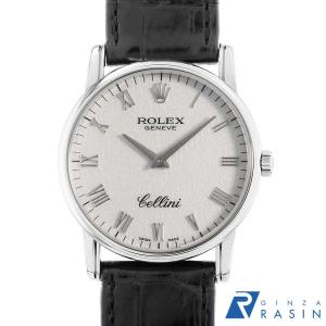 ROLEX ロレックス チェリーニ 5116/9 シルバー 彫りコンピューター M番  