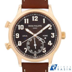 パテックフィリップ カラトラバ パイロット トラベルタイム 5524R-001 中古 メンズ 腕時計 001JPPAU0026
