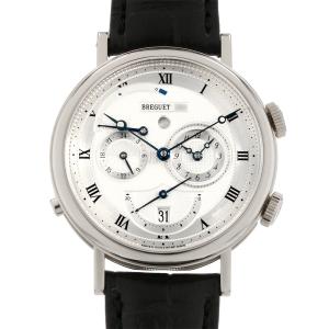 ブレゲ クラシック GMT アラーム 5707BB/12/9V6 中古 メンズ 腕時計｜ginzarasin