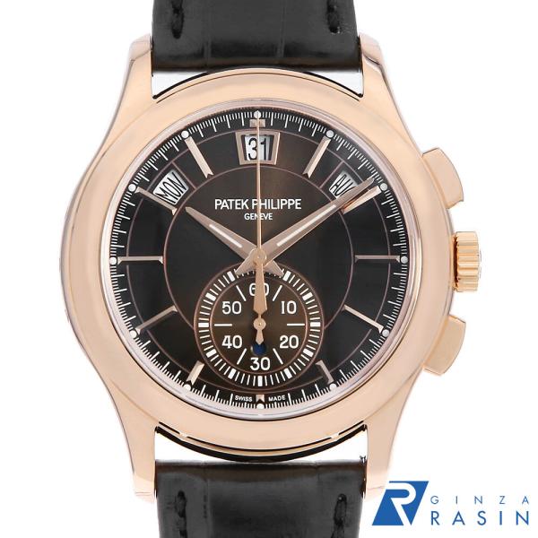 パテックフィリップ アニュアルカレンダー クロノグラフ 5905R-001 中古 メンズ 腕時計 1...