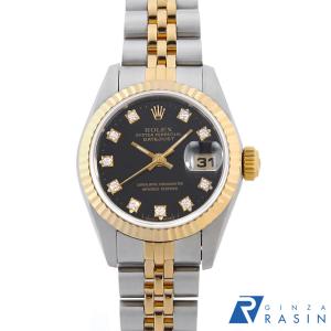 ROLEX（ロレックス） デイトジャスト 10Pダイヤ 69173G ブルー S番