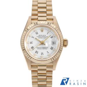 ROLEX（ロレックス） デイトジャスト 10Pダイヤ 179166G アイスブルー