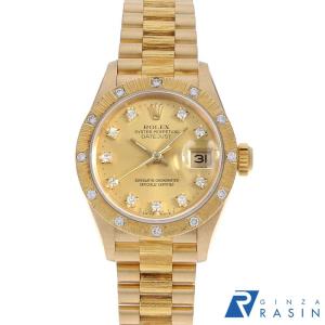 ロレックス 69178G L番 ■ デイトジャスト 10Pダイヤ K18YG イエローゴールド レディース 時計 自動巻 ROLEX□７L●8C デイトジャスト ロレックス ROLEX 69178G L番 腕時計 シャンパン文字盤