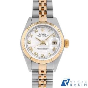 ROLEX（ロレックス） デイトジャスト 69173 ホワイト SS K18YG