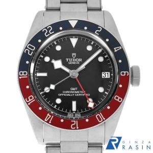 チューダー ヘリテージ ブラックベイ GMT 79830RB 中古 メンズ 腕時計 0ASATUAU0001
