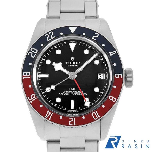 チューダー ヘリテージ ブラックベイ GMT 79830RB 中古 メンズ 腕時計　 1Q8NTUA...