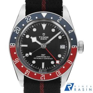 チューダー ヘリテージ ブラックベイ GMT ファブリックストラップ 79830RB 中古 メンズ 腕時計 0E8ZTUAU0001