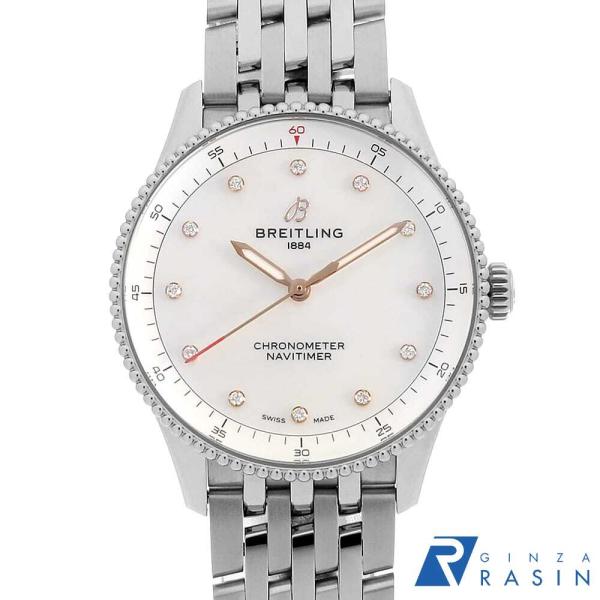 ブライトリング ナビタイマー 32 A77320E61A2A1(A77320) 中古 メンズ 腕時計...
