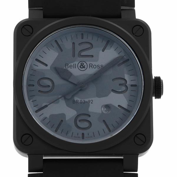 ベル＆ロス BR03-92 ブラックカモ BR0392-CAMO-CE/SRB 中古 メンズ 腕時計