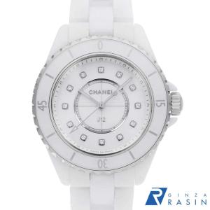シャネル CHANEL H5237 J12 XS 白セラミック ダイヤベゼル クォーツ レディース _920870 CHANEL（シャネル） CHANEL H5237 J12 XS 白セラミック ダイヤベゼル