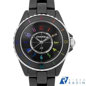 シャネル J12 エレクトロ 33mm 世界限定1225本 H7121 中古 レディース 腕時計｜ginzarasin