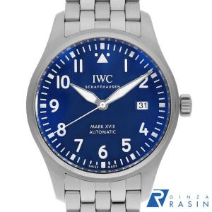 IWC パイロットウォッチ マーク18 プティプランス IW327014 中古 メンズ 腕時計 001JIWAU0044