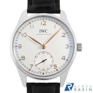 IWC ポルトギーゼ オートマチック40 IW358303 中古 メンズ 腕時計　｜ginzarasin
