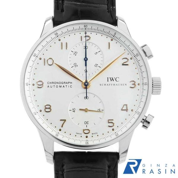 IWC ポルトギーゼ クロノグラフ IW371445 中古 メンズ 腕時計　