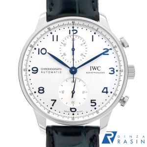 IWC ポルトギーゼ クロノグラフ IW371605 中古 メンズ 腕時計　｜ginzarasin