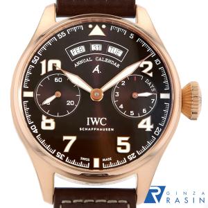 IWC ビッグパイロットウォッチ アニュアル・カレンダー アントワーヌ・ド・サンテグジュペリ　 IW502706 中古 メンズ 腕時計｜ginzarasin