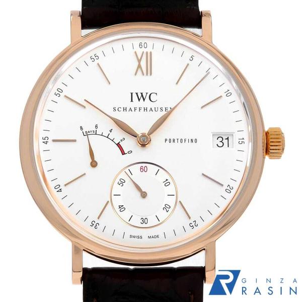 IWC ポートフィノ ハンドワインド エイトデイズ IW510107 中古 メンズ 腕時計 080I...