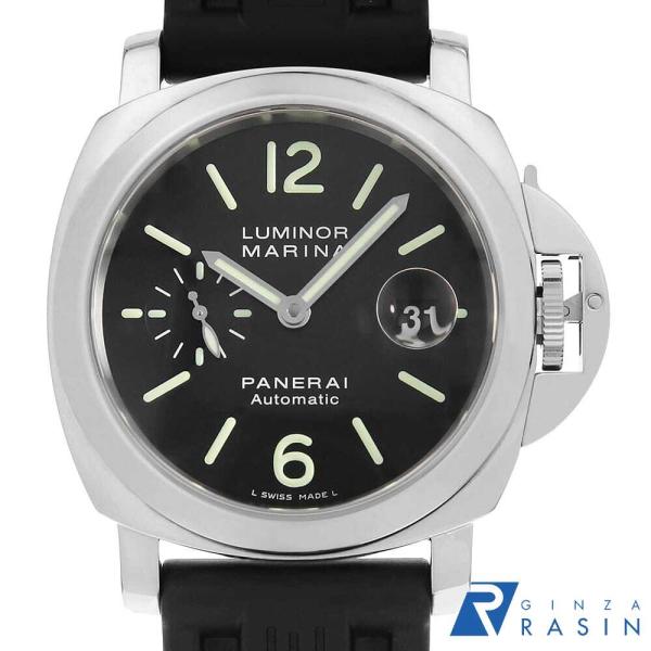 パネライ ルミノールマリーナ オートマティック PAM00104 N番 中古 メンズ 腕時計　 00...