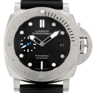 パネライ ルミノール サブマーシブル 3デイズ オートマティック チタニオ PAM01305 U番 中古 メンズ 腕時計