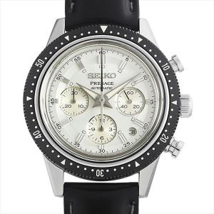 セイコー プレザージュ クロノグラフ 55周年記念限定モデル SARK015 中古 メンズ 腕時計｜ginzarasin