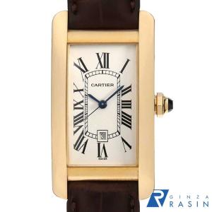 カルティエ タンクアメリカン MM W2603556 中古 メンズ 腕時計 1TWLCAAU0001
