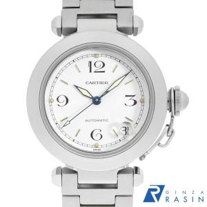 Cartier（カルティエ） パシャC ビッグデイト W31055M7 SS ホワイト