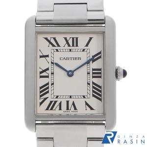 カルティエ タンクソロ LM W5200014 中古 メンズ 腕時計 1TWLCAAU0002