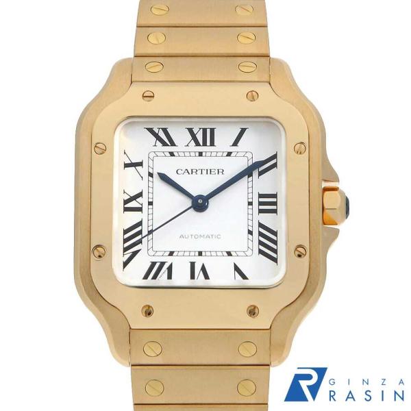 カルティエ サントス ドゥ カルティエ MM WGSA0030 中古 メンズ 腕時計 006XCAA...